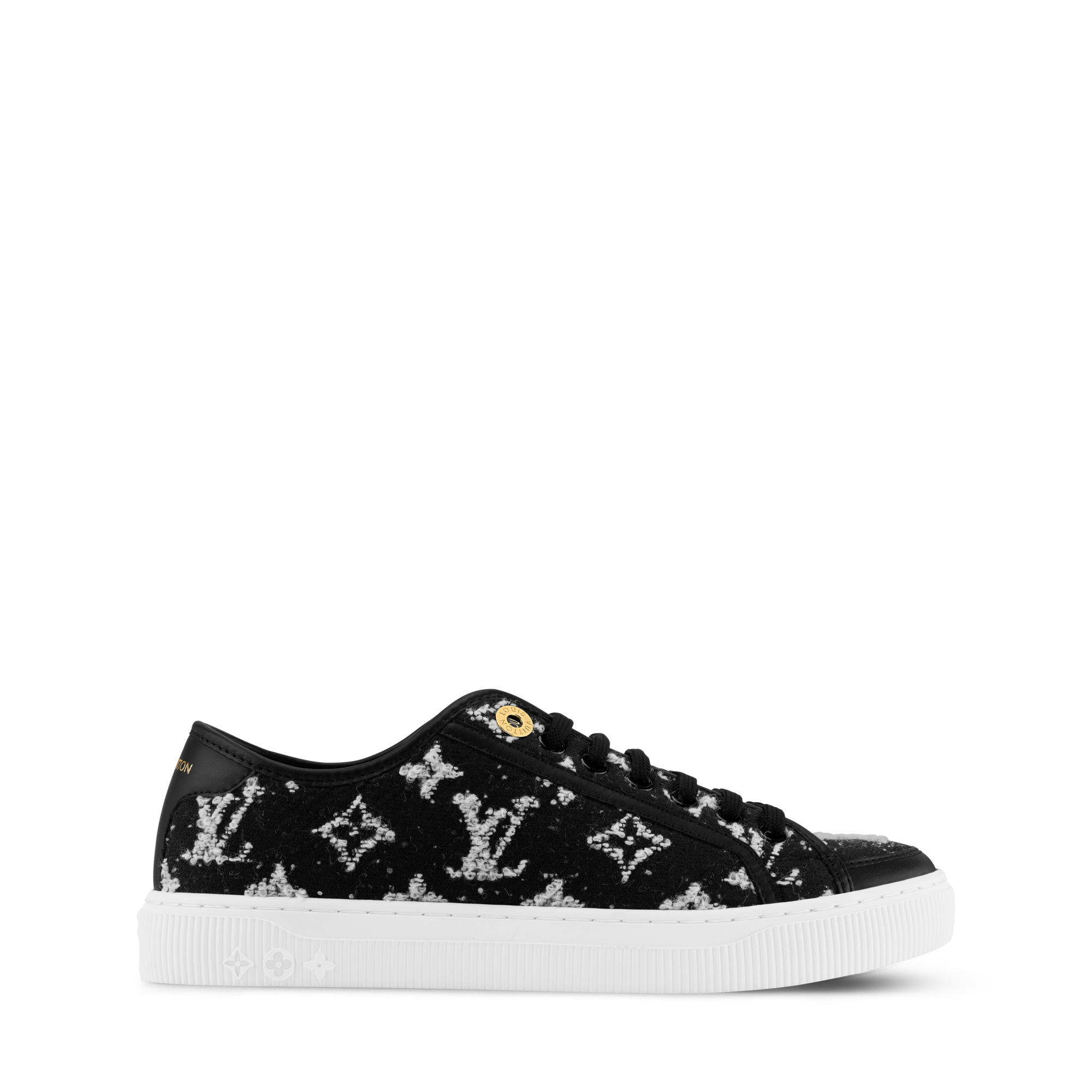 LOUIS VUITTON ブラックカモフラージュスニーカー ルイ・ヴィトンやプラダなど。今季も薄底スニーカーが本命。注目モデル